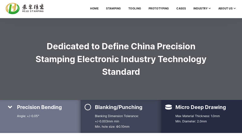 Precision Stamping | Electronic Components Stamping