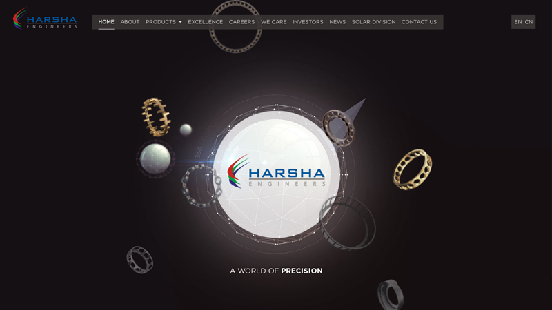 Harsha Engineers International Limited | TPM certified Precision Engineering Company manufacturing Bearing Cages and Stamped Components