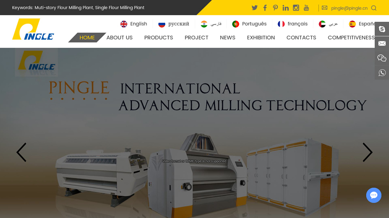 Pingle Group-Flour Milling Plant of Wheat